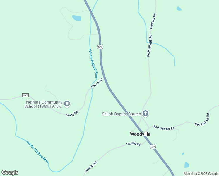 map of restaurants, bars, coffee shops, grocery stores, and more near 4517 Sperryville Pike in Woodville