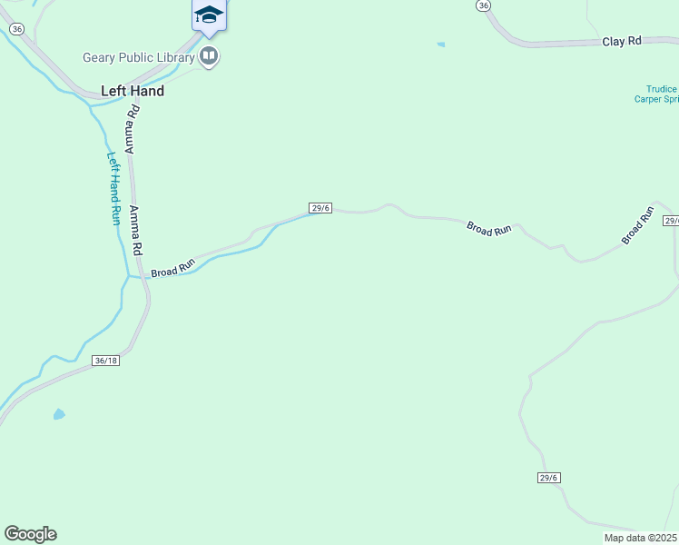 map of restaurants, bars, coffee shops, grocery stores, and more near in Left Hand