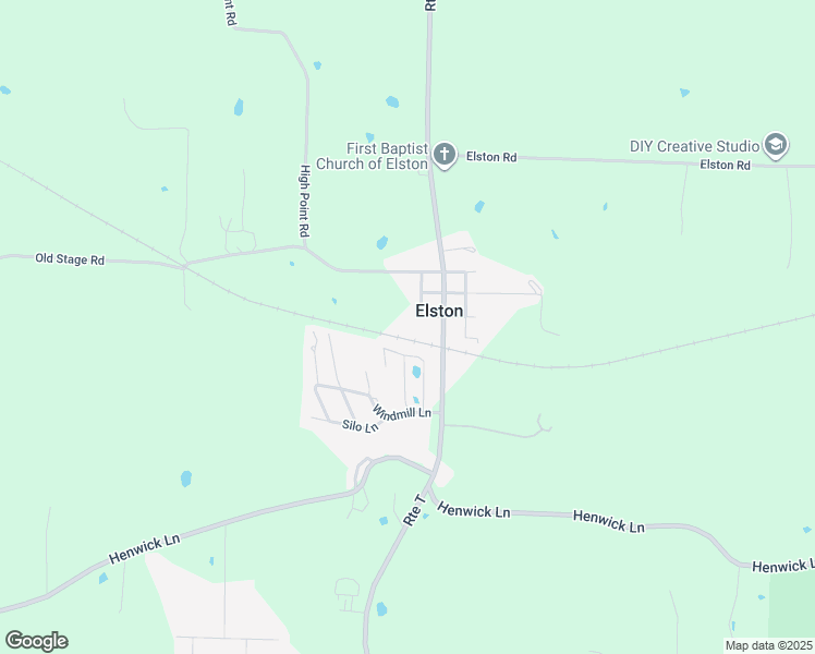 map of restaurants, bars, coffee shops, grocery stores, and more near 6805 Elston High Street in Jefferson City