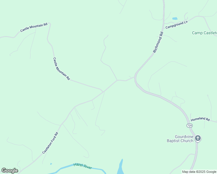 map of restaurants, bars, coffee shops, grocery stores, and more near 603 Castleton View Road in Castleton