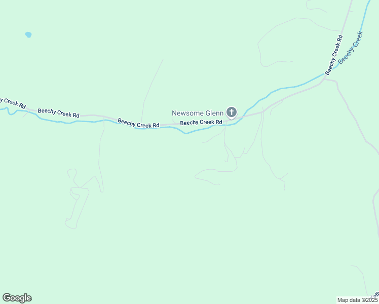 map of restaurants, bars, coffee shops, grocery stores, and more near 2733 Beechy Creek Road in South Shore