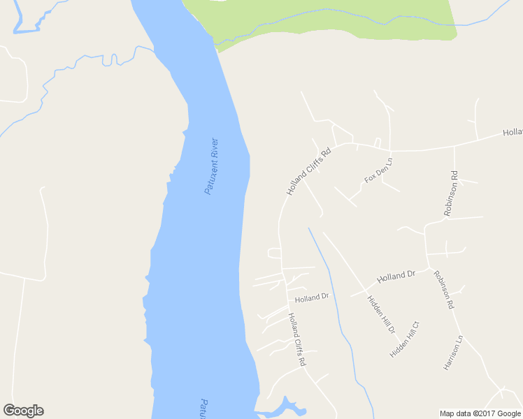 map of restaurants, bars, coffee shops, grocery stores, and more near 3055 Holland Cliffs Rd in Huntingtown