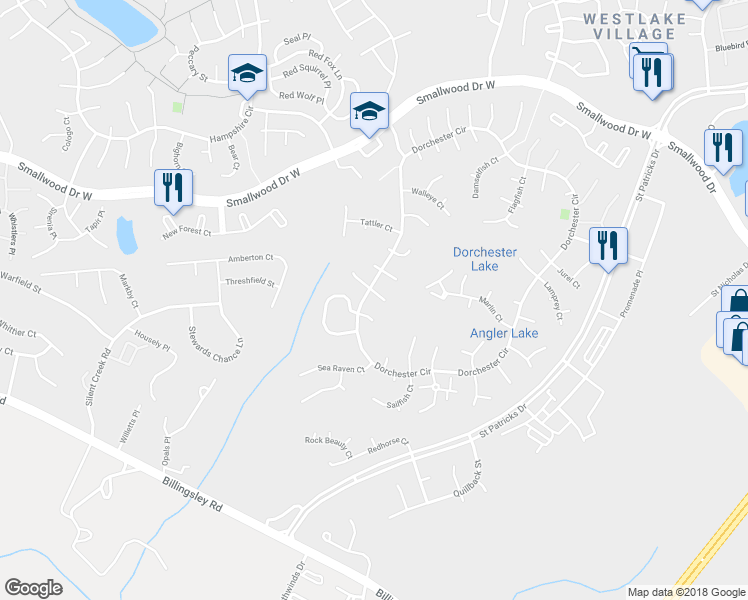 map of restaurants, bars, coffee shops, grocery stores, and more near 5203 Sturgeon Court in Waldorf