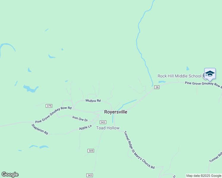 map of restaurants, bars, coffee shops, grocery stores, and more near 119 Pvt Dr 291 Co Road 26 in Ironton
