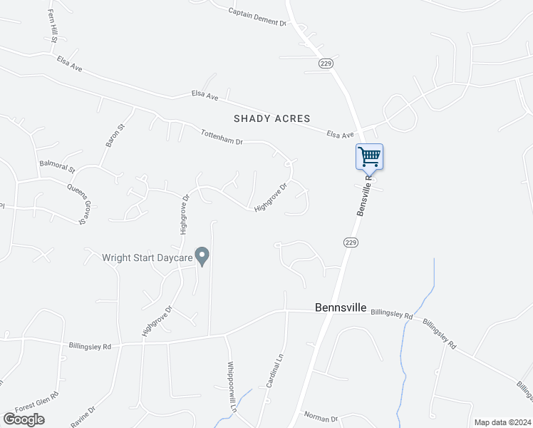 map of restaurants, bars, coffee shops, grocery stores, and more near 3438 Highgrove Drive in White Plains