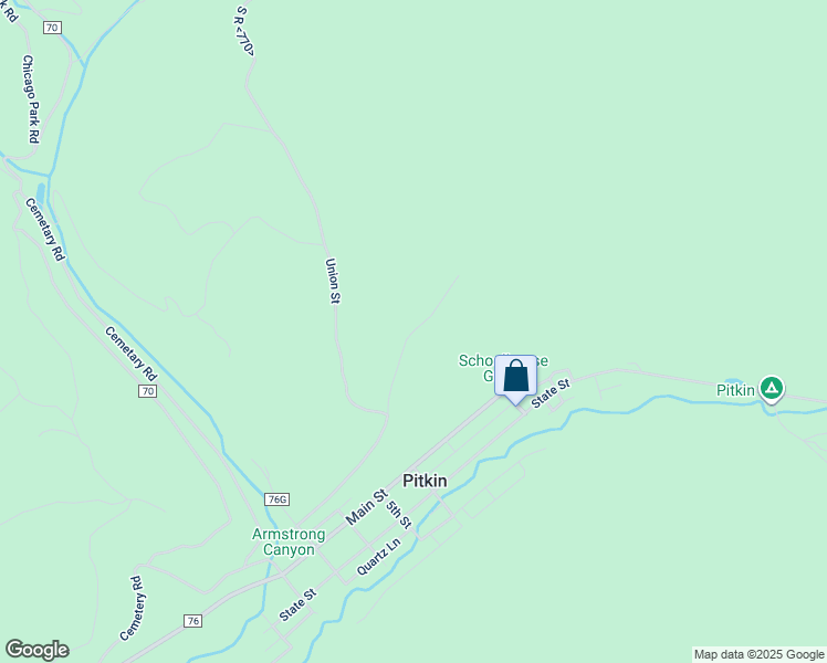 map of restaurants, bars, coffee shops, grocery stores, and more near Forest Service <76>H in Pitkin