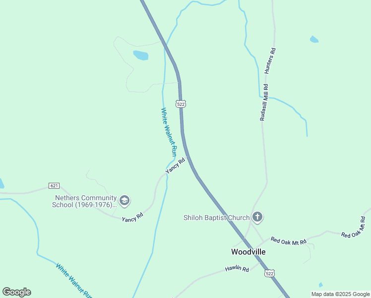 map of restaurants, bars, coffee shops, grocery stores, and more near Sperryville Pike in Woodville