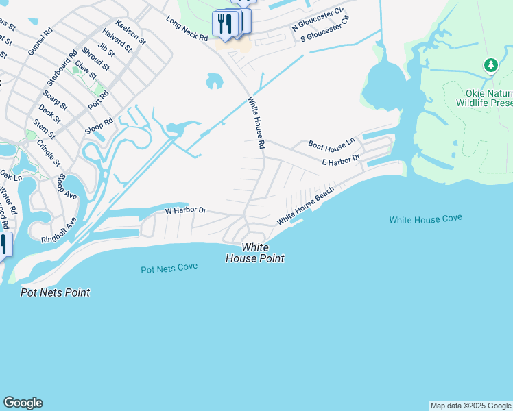 map of restaurants, bars, coffee shops, grocery stores, and more near 35377 Sand Piper Road in Millsboro