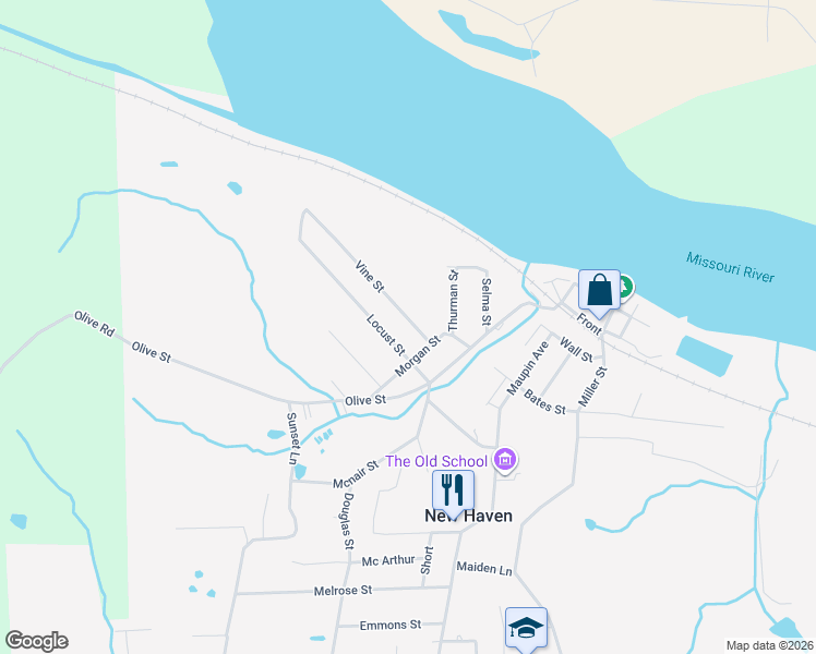 map of restaurants, bars, coffee shops, grocery stores, and more near 305 Vine Street in New Haven