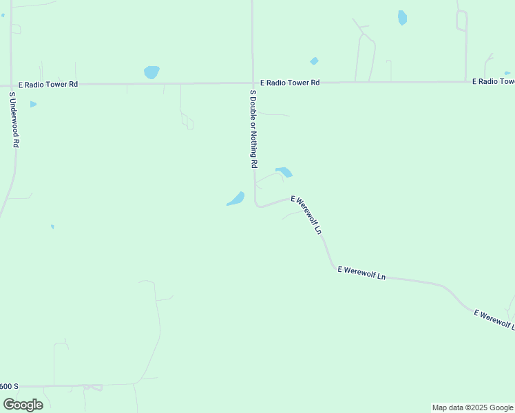 map of restaurants, bars, coffee shops, grocery stores, and more near 921 East Werewolf Lane in Underwood
