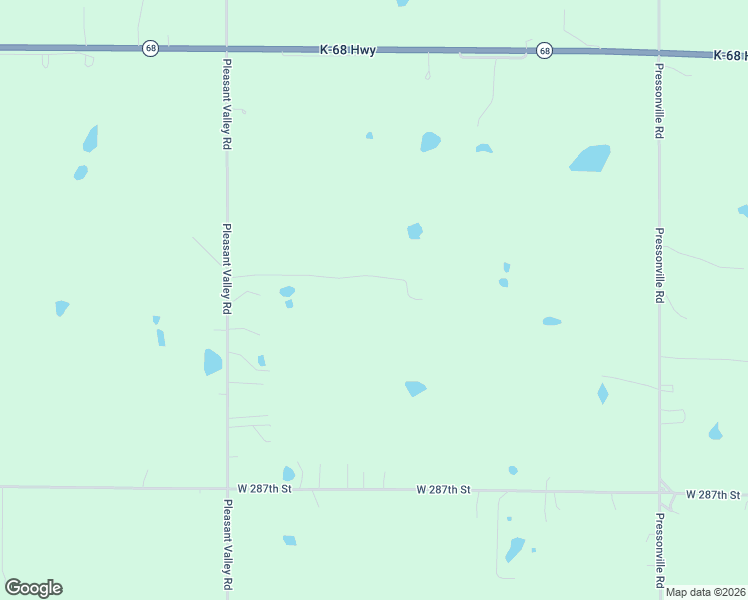 map of restaurants, bars, coffee shops, grocery stores, and more near 28313 Pleasant Valley Road in Paola