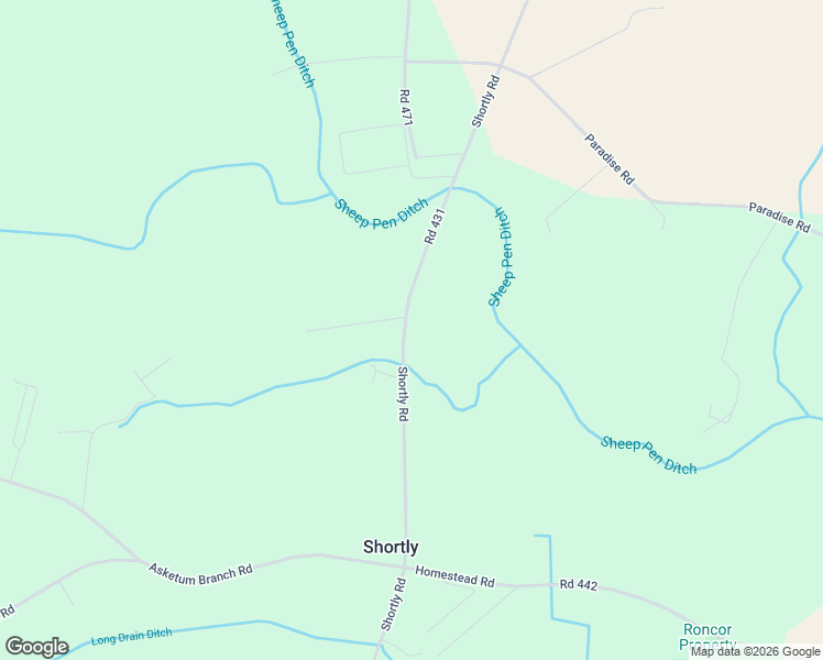 map of restaurants, bars, coffee shops, grocery stores, and more near 26734 Shortly Road in Georgetown