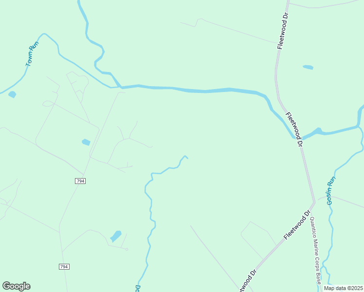 map of restaurants, bars, coffee shops, grocery stores, and more near 1501 Bruns Lane in Catlett