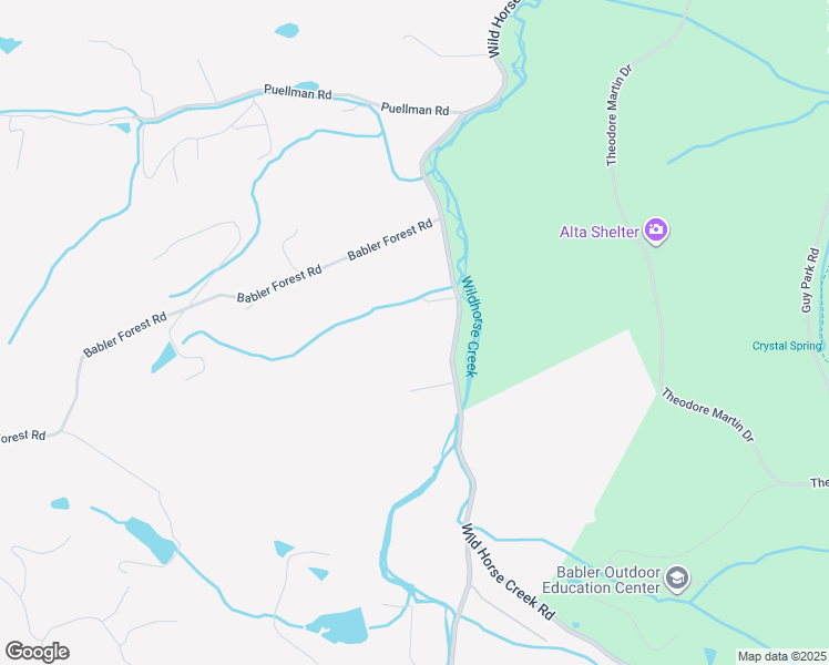 map of restaurants, bars, coffee shops, grocery stores, and more near 1223 Wild Horse Creek Road in Wildwood