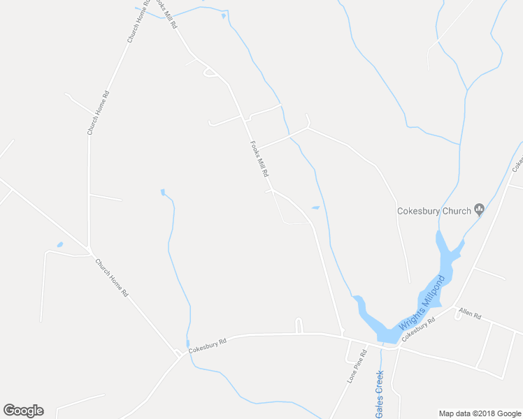 map of restaurants, bars, coffee shops, grocery stores, and more near 6112 Fooks Mill Road in Rhodesdale