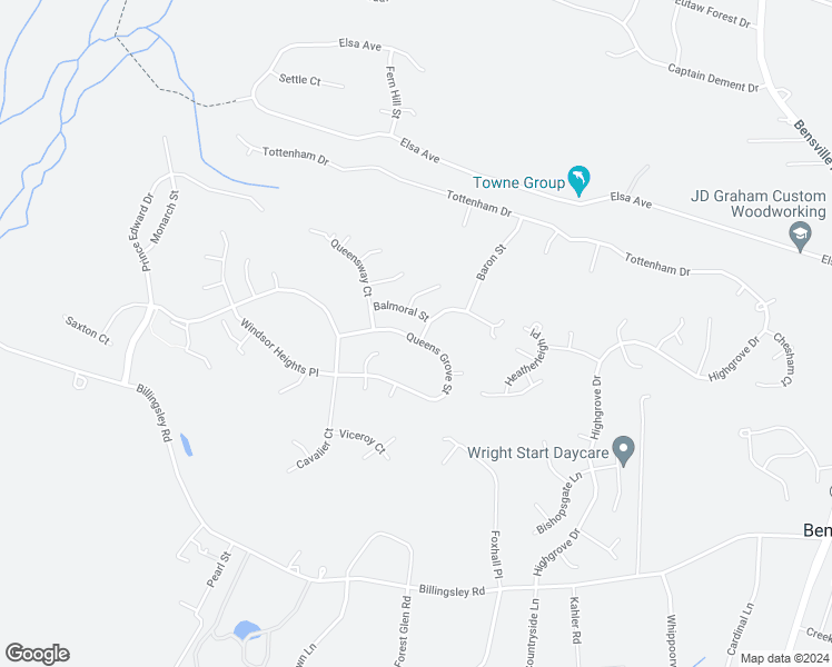 map of restaurants, bars, coffee shops, grocery stores, and more near 4703 Queens Grove Street in White Plains