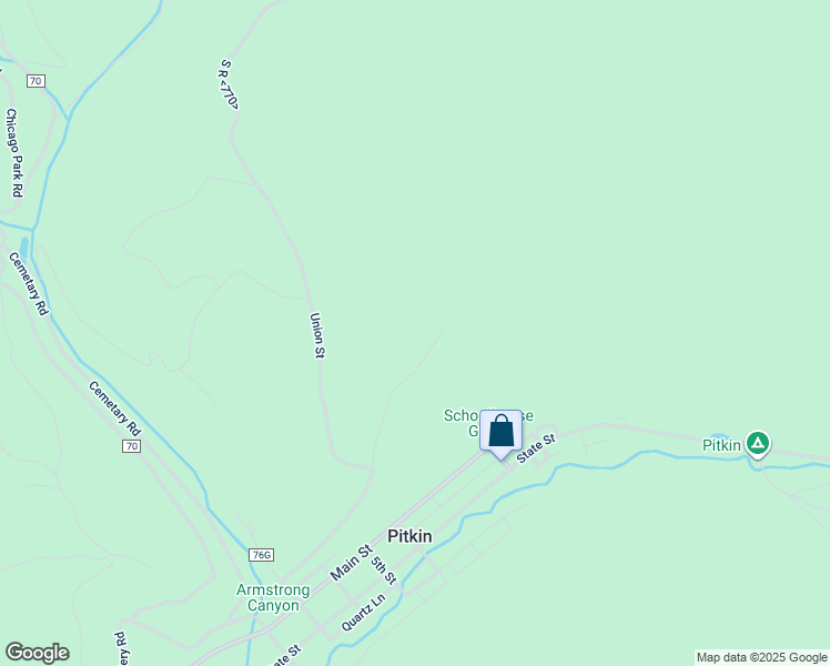 map of restaurants, bars, coffee shops, grocery stores, and more near Forest Service <76>H in Pitkin