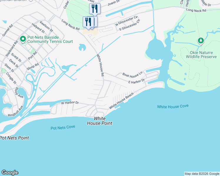 map of restaurants, bars, coffee shops, grocery stores, and more near 27097 Windjammer Road in Millsboro
