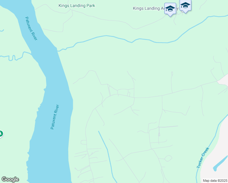 map of restaurants, bars, coffee shops, grocery stores, and more near 2865 Holland Cliffs Road in Huntingtown