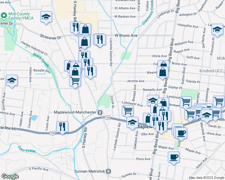 2471 Laclede Station Road, Maplewood MO Walk Score
