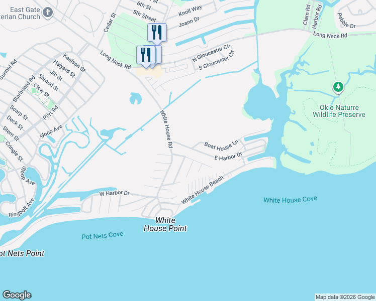 map of restaurants, bars, coffee shops, grocery stores, and more near 27097 Windjammer Road in Millsboro