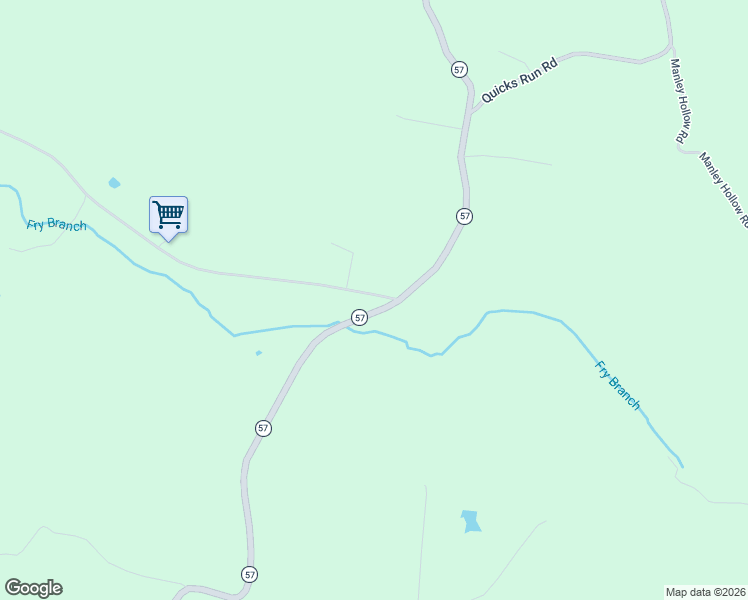 map of restaurants, bars, coffee shops, grocery stores, and more near 61 Kentucky 984 in Vanceburg