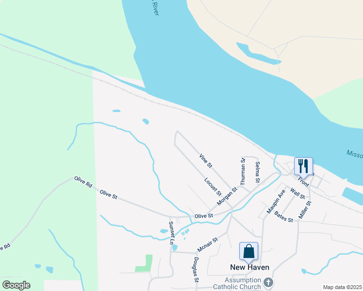 map of restaurants, bars, coffee shops, grocery stores, and more near 430 Vine Street in New Haven