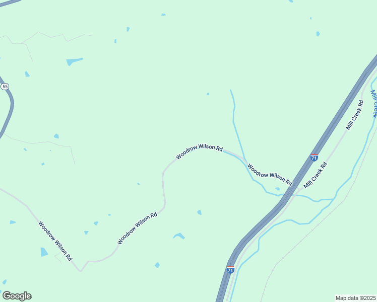 map of restaurants, bars, coffee shops, grocery stores, and more near 1533 Woodrow Wilson Road in Carrollton