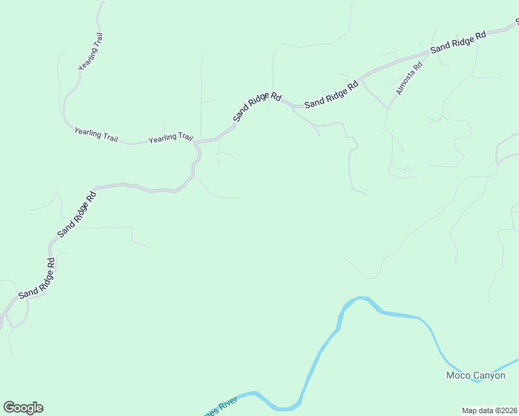 map of restaurants, bars, coffee shops, grocery stores, and more near 2870 Sand Ridge Road in Placerville