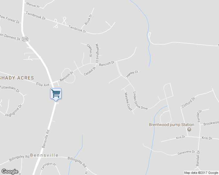 map of restaurants, bars, coffee shops, grocery stores, and more near 9000 Carthage Court in Waldorf