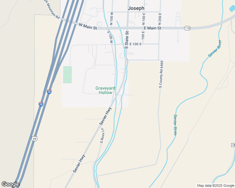 map of restaurants, bars, coffee shops, grocery stores, and more near 470 South State Street in Joseph