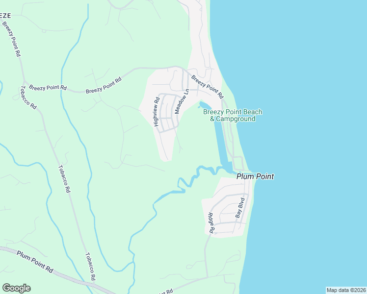 map of restaurants, bars, coffee shops, grocery stores, and more near 3107 Burgess Road in Chesapeake Beach