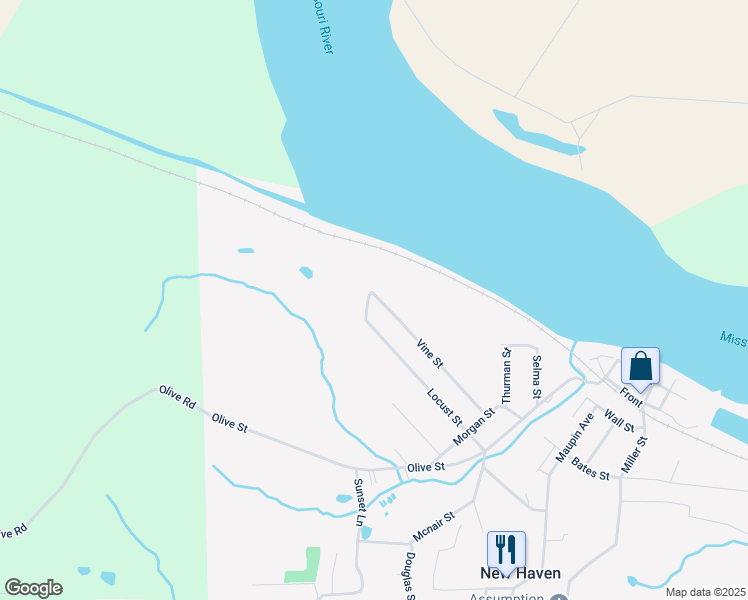 map of restaurants, bars, coffee shops, grocery stores, and more near 430 Vine Street in New Haven
