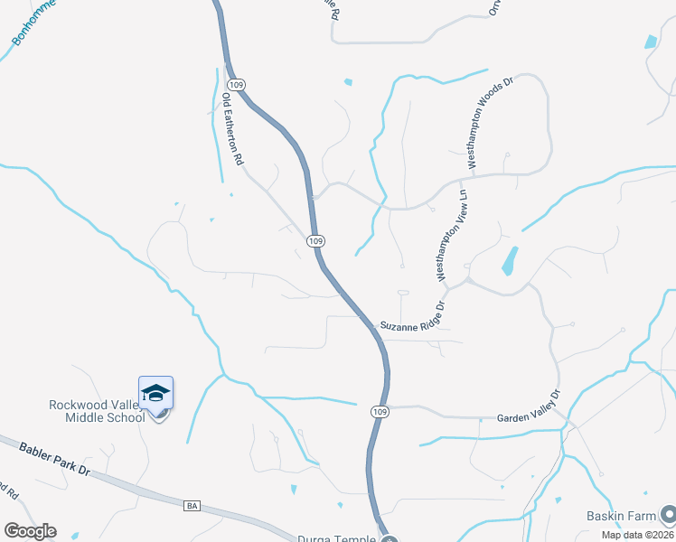 map of restaurants, bars, coffee shops, grocery stores, and more near 1018 Missouri 109 in Wildwood