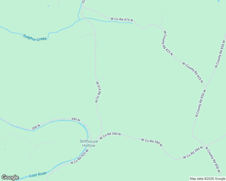 map of restaurants, bars, coffee shops, grocery stores, and more near 4484 North 910 West in West Baden Springs