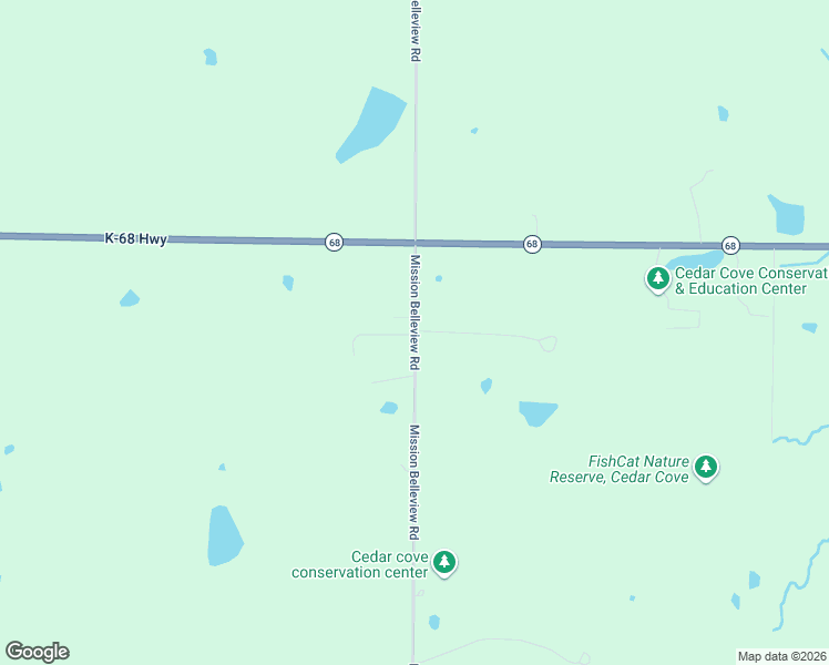 map of restaurants, bars, coffee shops, grocery stores, and more near 28058 Mission Belleview Road in Louisburg