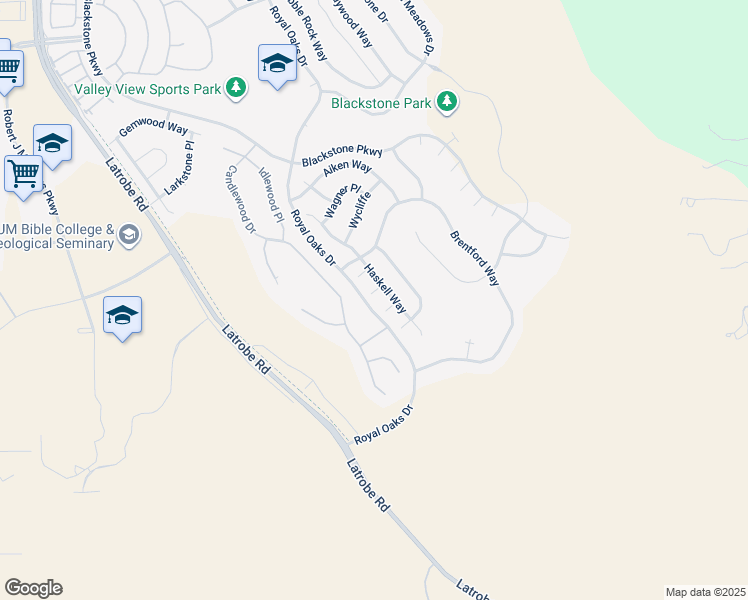 map of restaurants, bars, coffee shops, grocery stores, and more near 700 Kilwood Court in El Dorado Hills