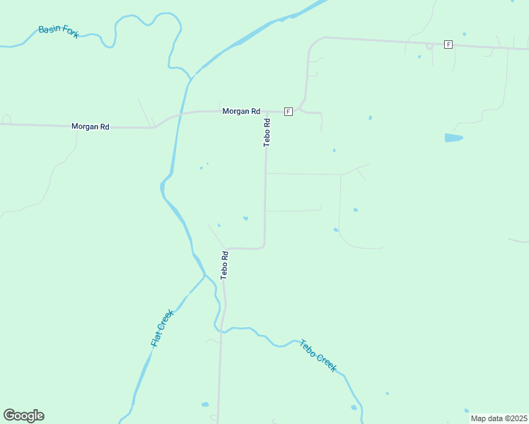 map of restaurants, bars, coffee shops, grocery stores, and more near 31411 Tebo Road in Sedalia