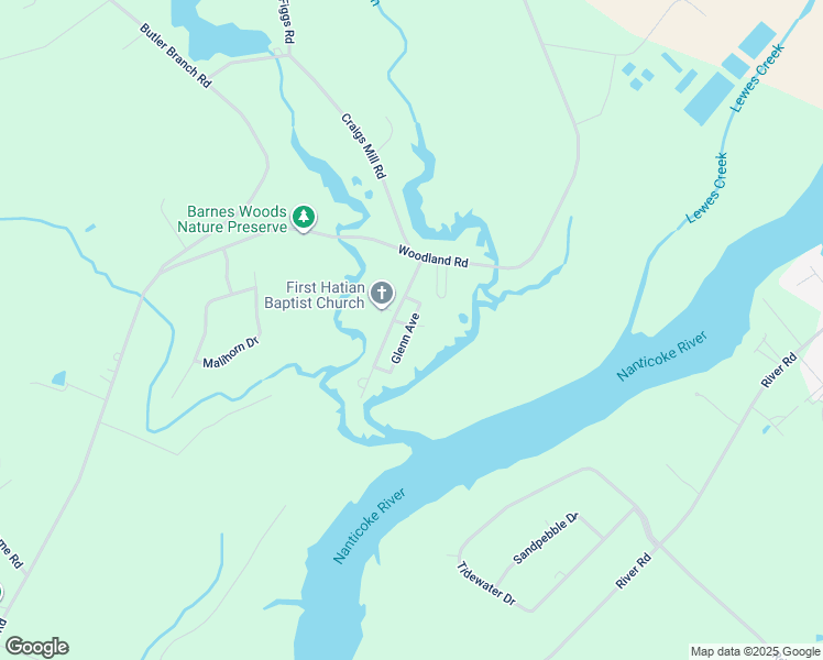 map of restaurants, bars, coffee shops, grocery stores, and more near 26874 Glenn Avenue in Seaford