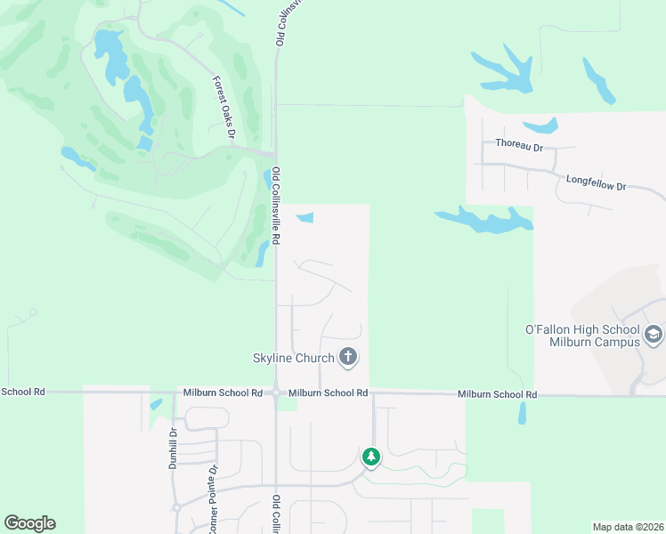 map of restaurants, bars, coffee shops, grocery stores, and more near 506 Old Collinsville Road in Caseyville