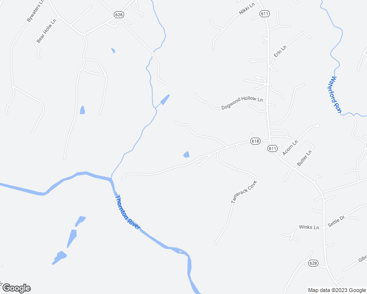 map of restaurants, bars, coffee shops, grocery stores, and more near 13457 Gray Horse Lane in Rixeyville