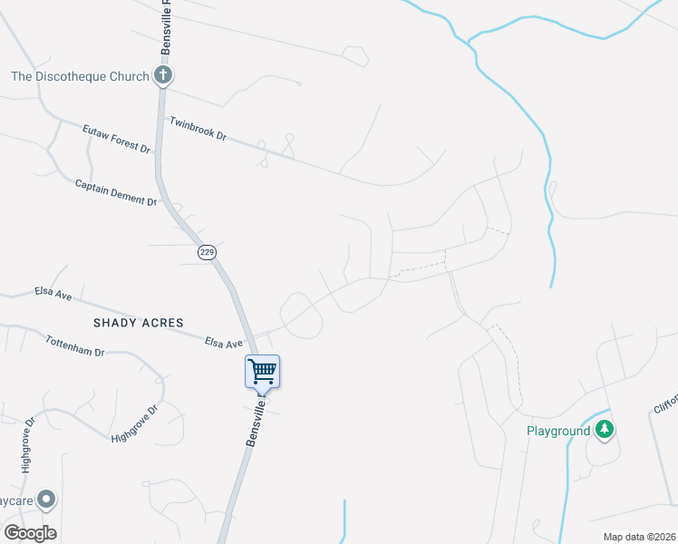 map of restaurants, bars, coffee shops, grocery stores, and more near 3352 Mcknight Court in Waldorf