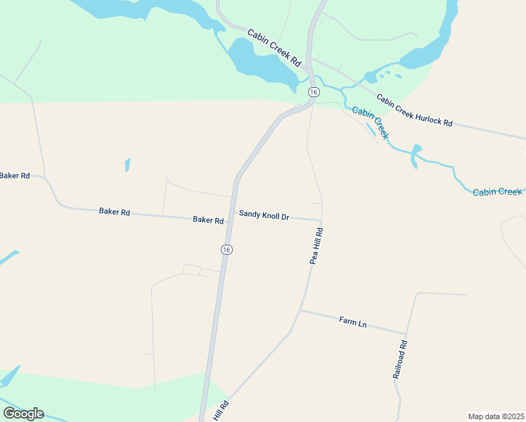 map of restaurants, bars, coffee shops, grocery stores, and more near 4108 Sandy Knoll Drive in East New Market
