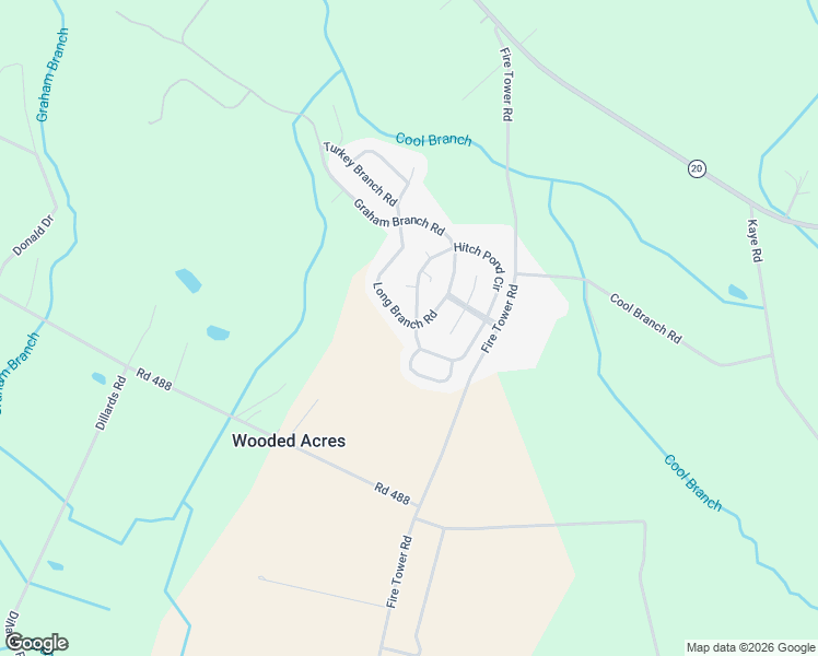 map of restaurants, bars, coffee shops, grocery stores, and more near 454 Long Branch Road in Seaford