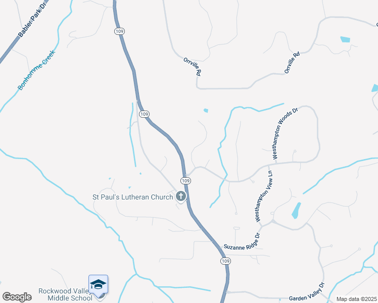 map of restaurants, bars, coffee shops, grocery stores, and more near 1345 Westhampton Woods Court in Wildwood