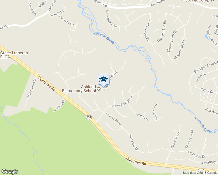 map of restaurants, bars, coffee shops, grocery stores, and more near 15297 Bowmans Folly Dr in Manassas