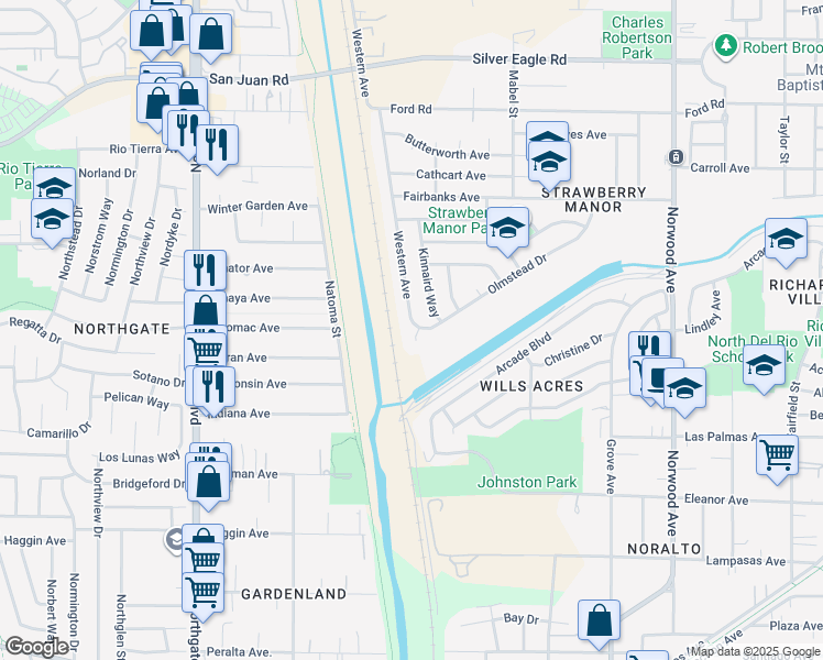 map of restaurants, bars, coffee shops, grocery stores, and more near 27 Scoles Court in Sacramento