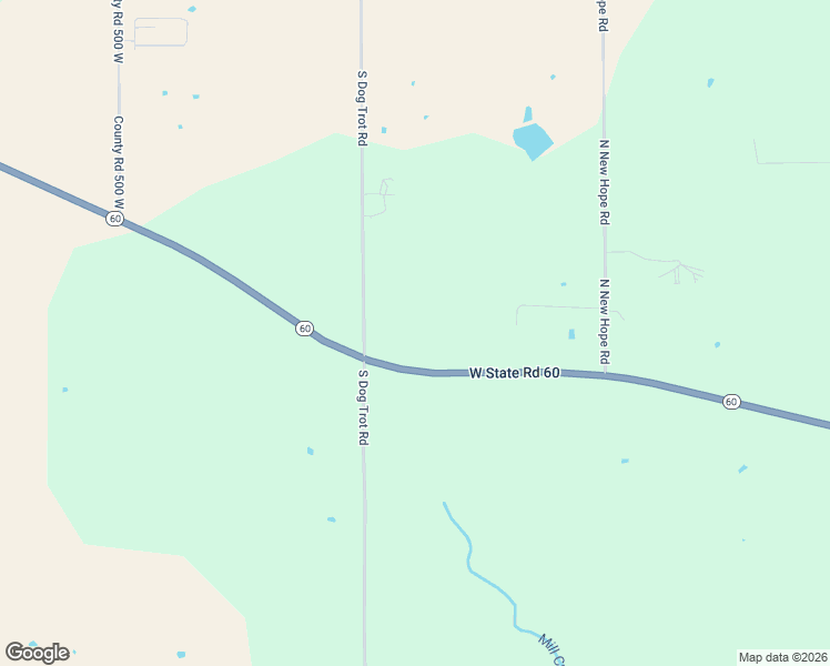 map of restaurants, bars, coffee shops, grocery stores, and more near 5491 Indiana 60 in Salem