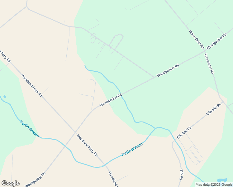 map of restaurants, bars, coffee shops, grocery stores, and more near 4101 Woodpecker Road in Seaford