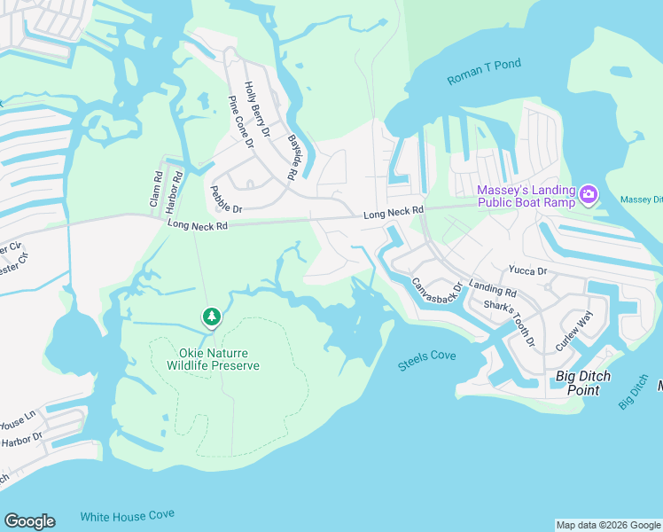 map of restaurants, bars, coffee shops, grocery stores, and more near 11 Burrwood court in Millsboro